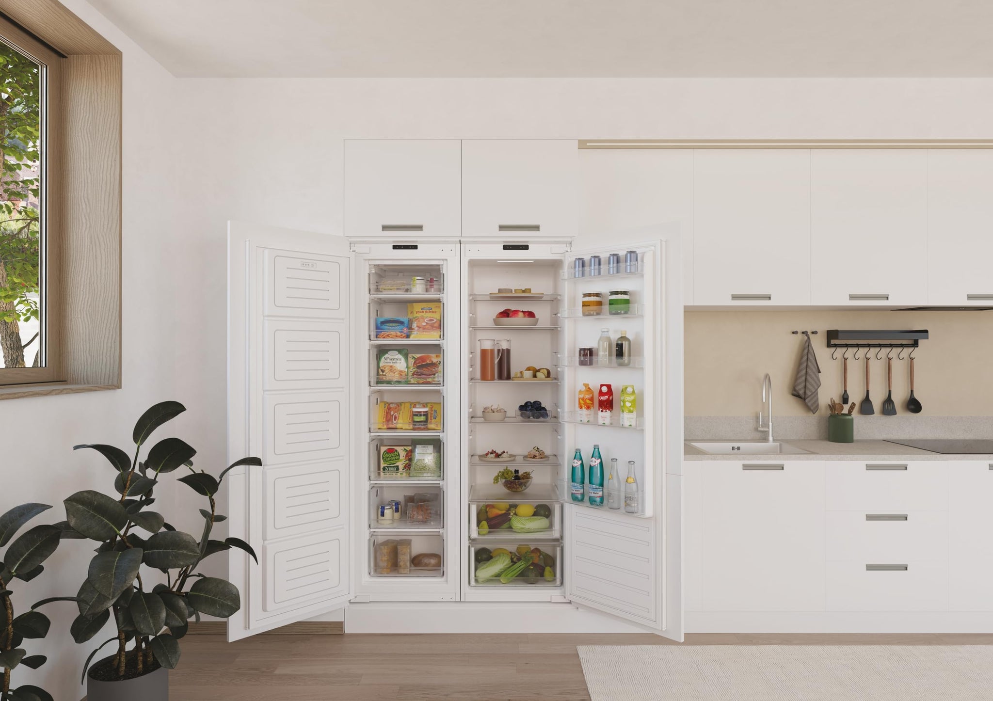 Candy CMS518EW - Frigorifero monoporta, 316 litri, Statico, Classe energetica E