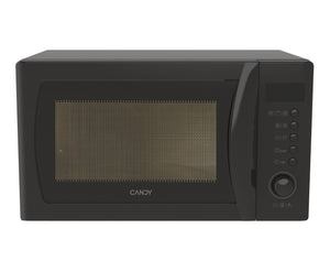 Candy Idea CMGA20SDLB Microonde con Grill,20L, 700W-1050W, 5 Livelli di Potenza, 8 Programmi Automatici, Avviso Acustico Completamento, Piatto 25,5 CM, Grill Rack, Sbrinamento, Apertura Sinistra, Nero