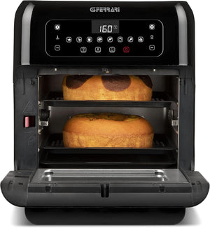 G3 Ferrari G10136 Friggisano 2.0, Friggitrice ad Aria, 11 Litri, 1500 W, 9 Programmi, Display digitale, Nero