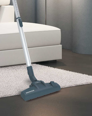 Hoover BR21HM 39002292, Aspirapolvere a Slitta Senza Sacchetto, Nero/Blu