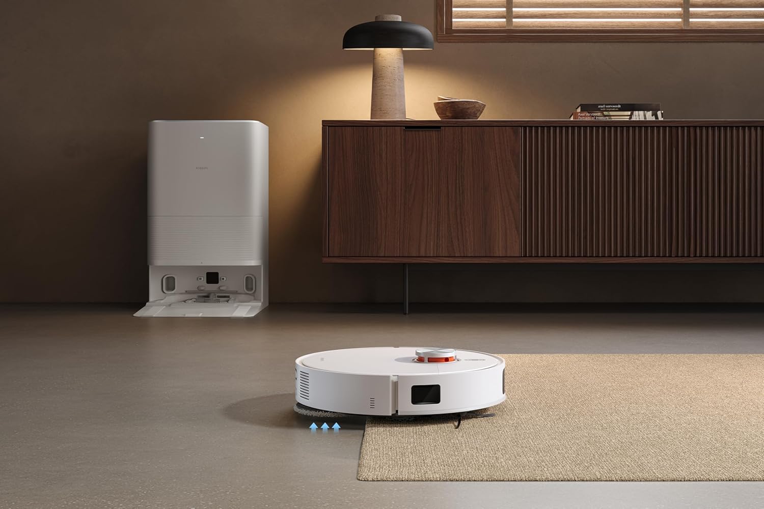 Xiaomi Robot Vacuum X20 Pro, Robot Aspirapolvere Lavapavimenti, Stazione Smart All-in-one, Aspirazione 7.000 Pa, Auto-Pulizia Panni e Asciugatura con Aria Calda, Rileva Tappeti, Controllo Vocale