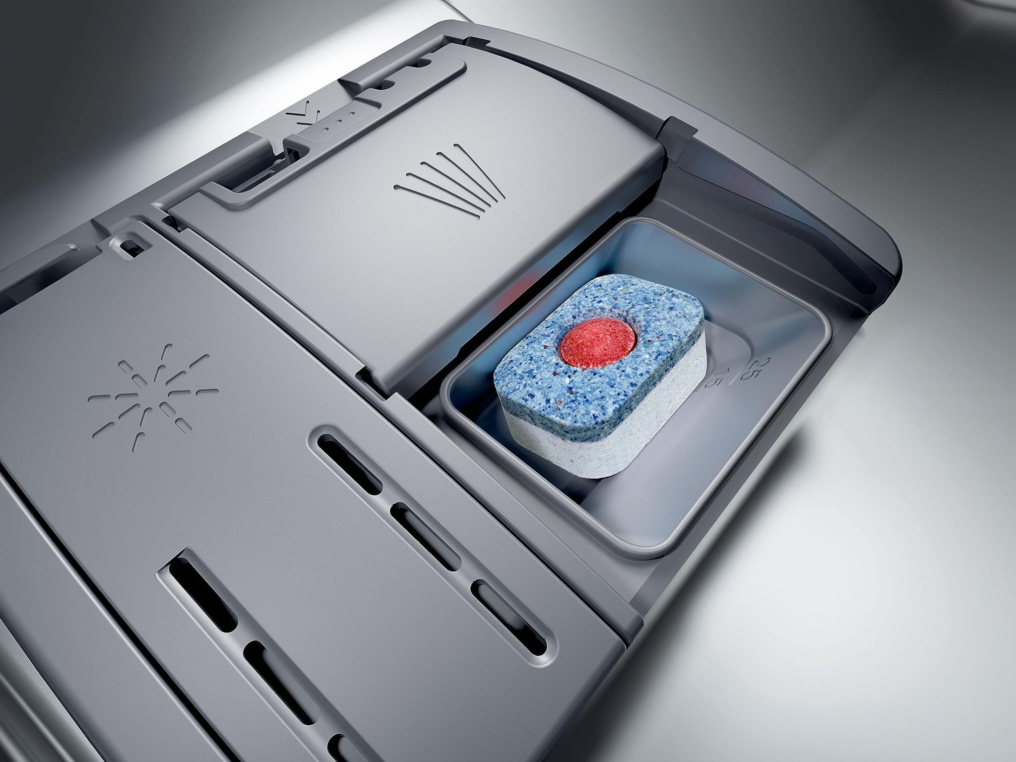 Bosch SMU4ECS24E - Lavastoviglie Smarter serie 4, 60 cm, lavabile in lavastoviglie, made in Germany, cassetto portaposate, particolarmente silenzioso, SpeedPerfect+ per stoviglie pulite più