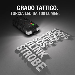 NOCO Boost GB40: Avviatore di Emergenza al Litio UltraSafe da 1000A 12V per Veicoli con Motori a Benzina fino a 6,0 Litri e Diesel fino a 3,0 Litri