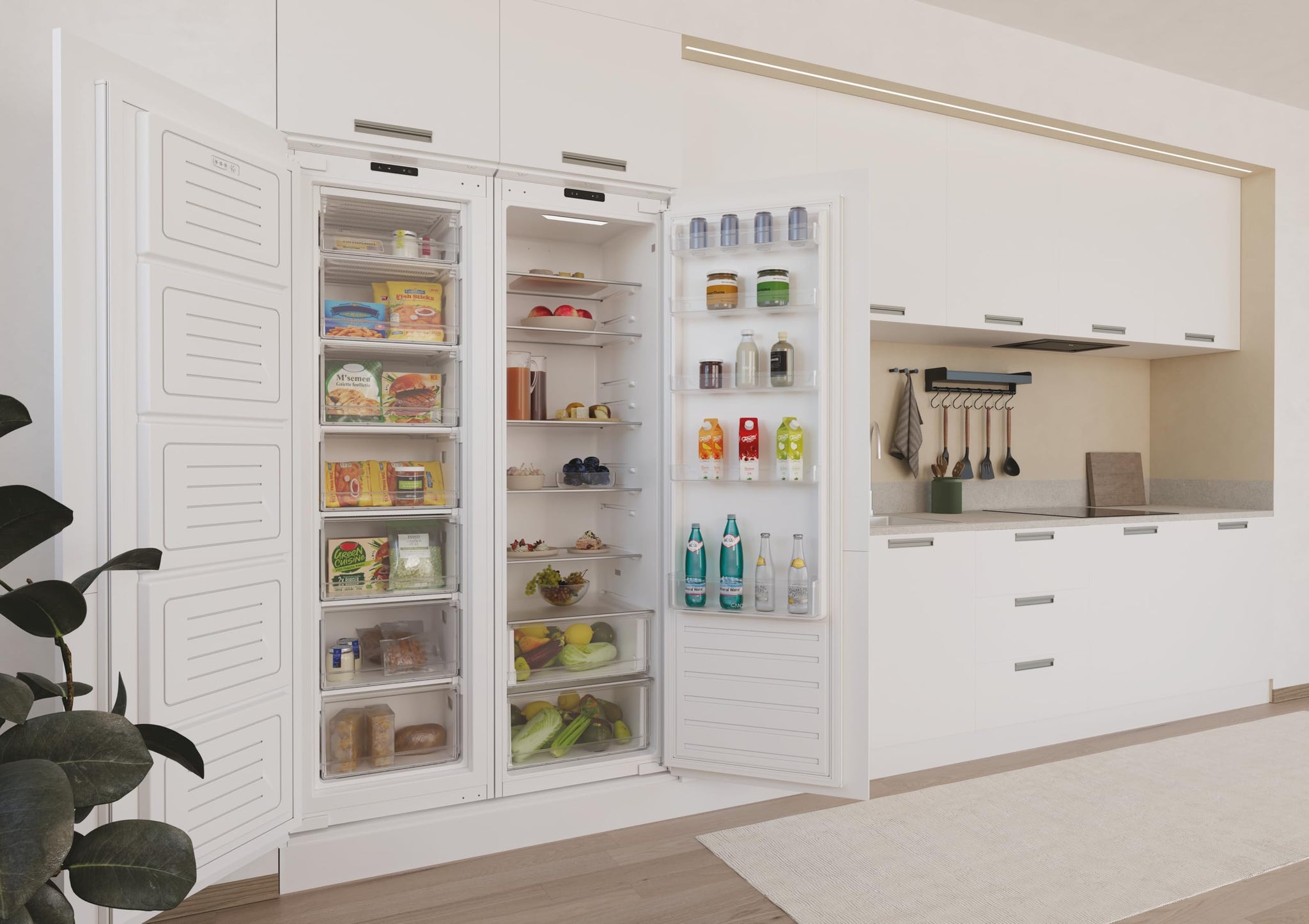 Candy CMS518EW - Frigorifero monoporta, 316 litri, Statico, Classe energetica E