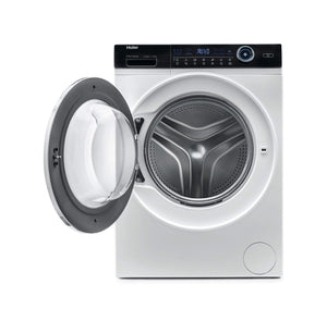 Haier I-PRO SERIES 7 - HWD100-B14979 - Lavatrice asciugatrice 10 kg + 6 kg di asciugatura, 1400 giri/min, motore Direct Motion, tamburo XXL con LED, antibatterici, i-Refresh, Antimacchia, 55 dba,