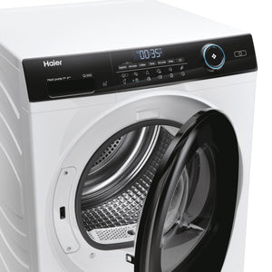 Haier I-Pro Serie 5 Asciugatrice 8Kg, Libera Installazione, Carica Frontale, Classe A+++, Trattamento Antibatterico, I-Time, Partenza Programmabile, Vapore, AxLxP 84,5x59,5x67,5 Bianca - HD80-A3959-S