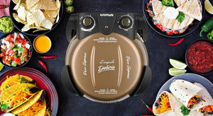 G3 Ferrari G10006 Pizza Express Delizia, Forno Pizza, 1200 W, 400°C, Pizza fragrante in 5 minuti, Ricettario incluso, Rame