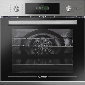 Candy Smart Steam FSCTX886 WIFI Forno Elettrico Multifunzione da Incasso, 70 L, Autopulente, Connesso, Wi-Fi + BLE, Classe A, 59,5x56,8x59,5 cm, Inox