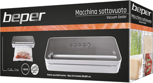 BEPER BA.010 Macchina sottovuoto Acciaio, 140 W
