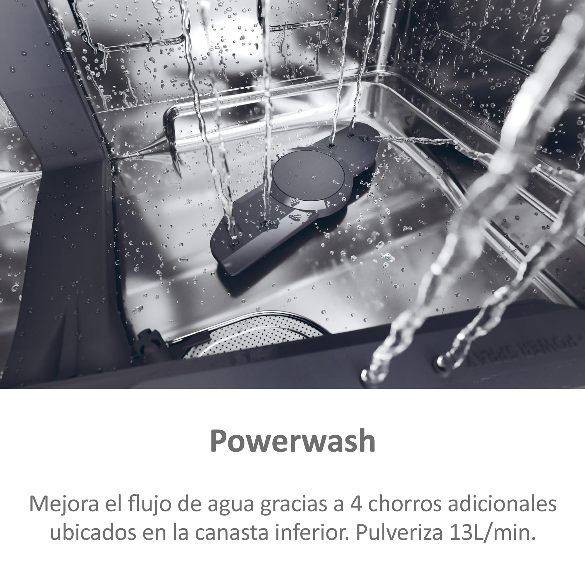 Haier I-Pro Shine Serie 5 XF 6B2M3PX - Lavastoviglie indipendente 60 cm, motore inverter, 16 posate, 3 vassoi, 10 cicli, Wi-Fi, App hOn, Maxi Tub, Powerwash, apertura automatica, 42 dB, inox