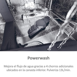Haier I-Pro Shine Serie 5 XF 6B2M3PX - Lavastoviglie indipendente 60 cm, motore inverter, 16 posate, 3 vassoi, 10 cicli, Wi-Fi, App hOn, Maxi Tub, Powerwash, apertura automatica, 42 dB, inox