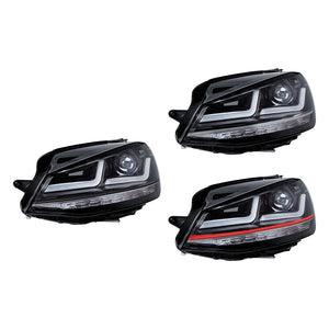 OSRAM LEDriving LED headlight, Chrome edition as xenon replacement, LED upgrade, LEDHL104-CM, left-hand drive cars only (1 complete set)