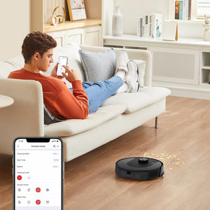 Ultenic Robot Aspirapolvere Lavapavimenti, 120Min, Matrix Clean, Controllo APP/Alexa/Siri/IFTTT - Ottimo per Peli di Animali, D10