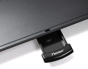 Bestron Piastra elettrica per grigliare, XXXL Plancha piastra con rivestimento antiaderente, divertimento alla griglia per un massimo di 10 persone, superficie di cottura extra-lunga, colore: nero