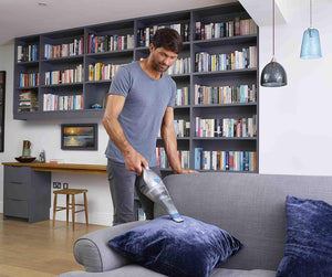 BLACK+DECKER, DUSTBUSTER 10.8 Wh (7.2 v - 1.5 Ah) - Tecnologia Litio - Doppio sistema di filtraggio - Capacità 385 ml. NVC215WA-QW