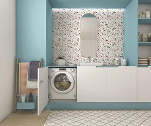 Candy CBDO485TWME/1-S Lavasciuga Smart a incasso, Capacità 8 kg, 1400 Giri, Carica Frontale, Wi-Fi + Bluetooth, 60x53x82 cm, Bianco, Classe D