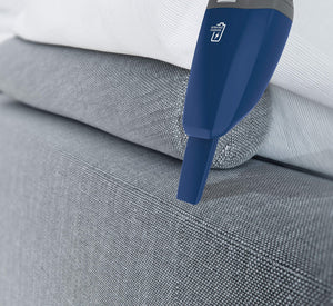 Hoover HJ36DLB 011 39300768, Aspirapolvere a Batteria, Titanio/Blu, 0.3 Litri, 82 decibeles