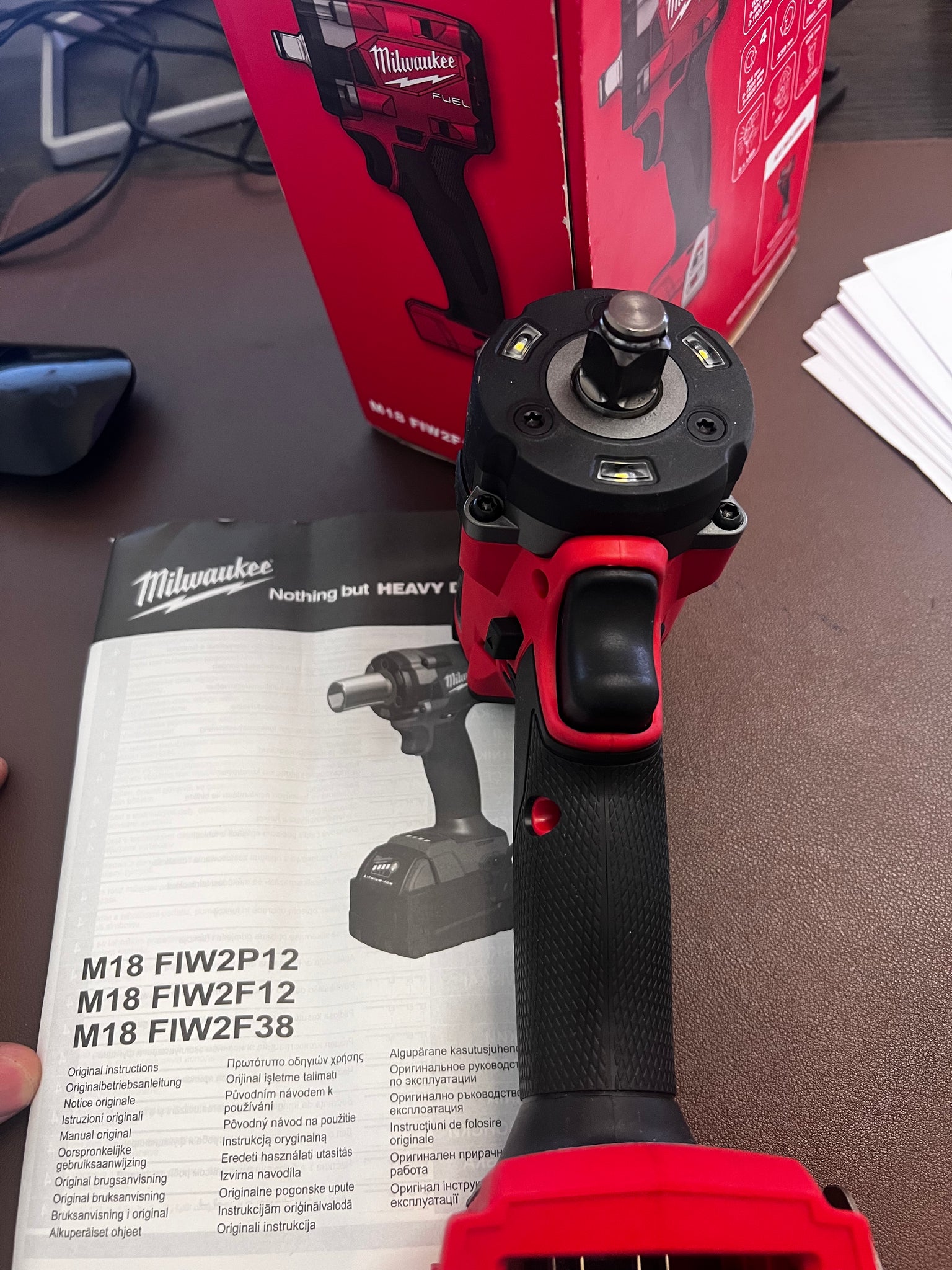 Milwaukee Llave Impacto Fuel 18V Versiã³N 0 1/2"