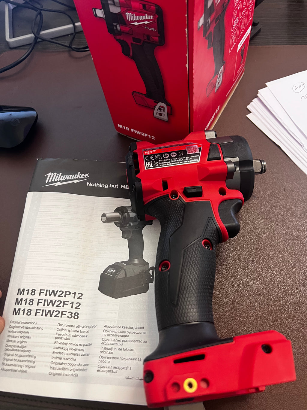 Milwaukee Llave Impacto Fuel 18V Versiã³N 0 1/2"