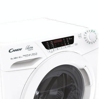 Candy Ultra Hygiene, Lavatrice 10kg, Classe A-10%, 1400 giri, Bianco, HES14104TWM6/1-S
