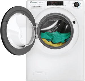 Candy CSO4136TWMB5-S - Lavatrice da 13 kg, Caricamento Frontale, 1400 giri, Classe energetica A [Classe di efficienza energetica A]
