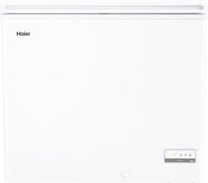 Haier Congelatore a Pozzetto, 196 Litri, Funzione Fast Freeze, Trattamento Antibatterico, Temperatura Regolabile, Luce LED, Classe E/A++/ 91,5 x 55,5 x 84,5 cm, Bianco - HCE200D