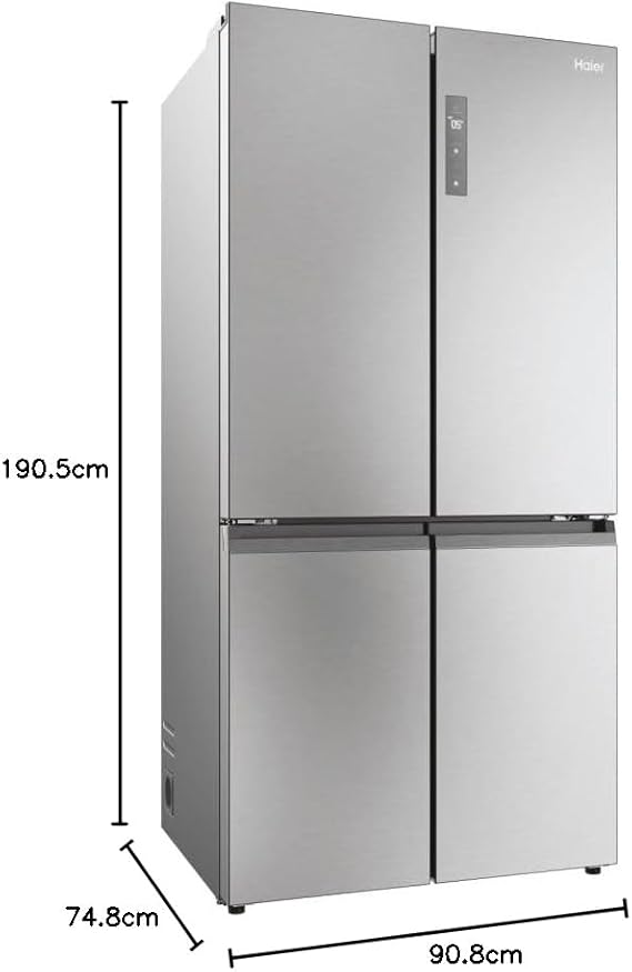 Haier CUBE 90 SERIE 7 HCR79F19ENMM Frigorifero Frigorifero/Total No Frost/HumidityZone Air Surround/ABT Pro/MyZone Pro/Inverter Compressore/acciaio