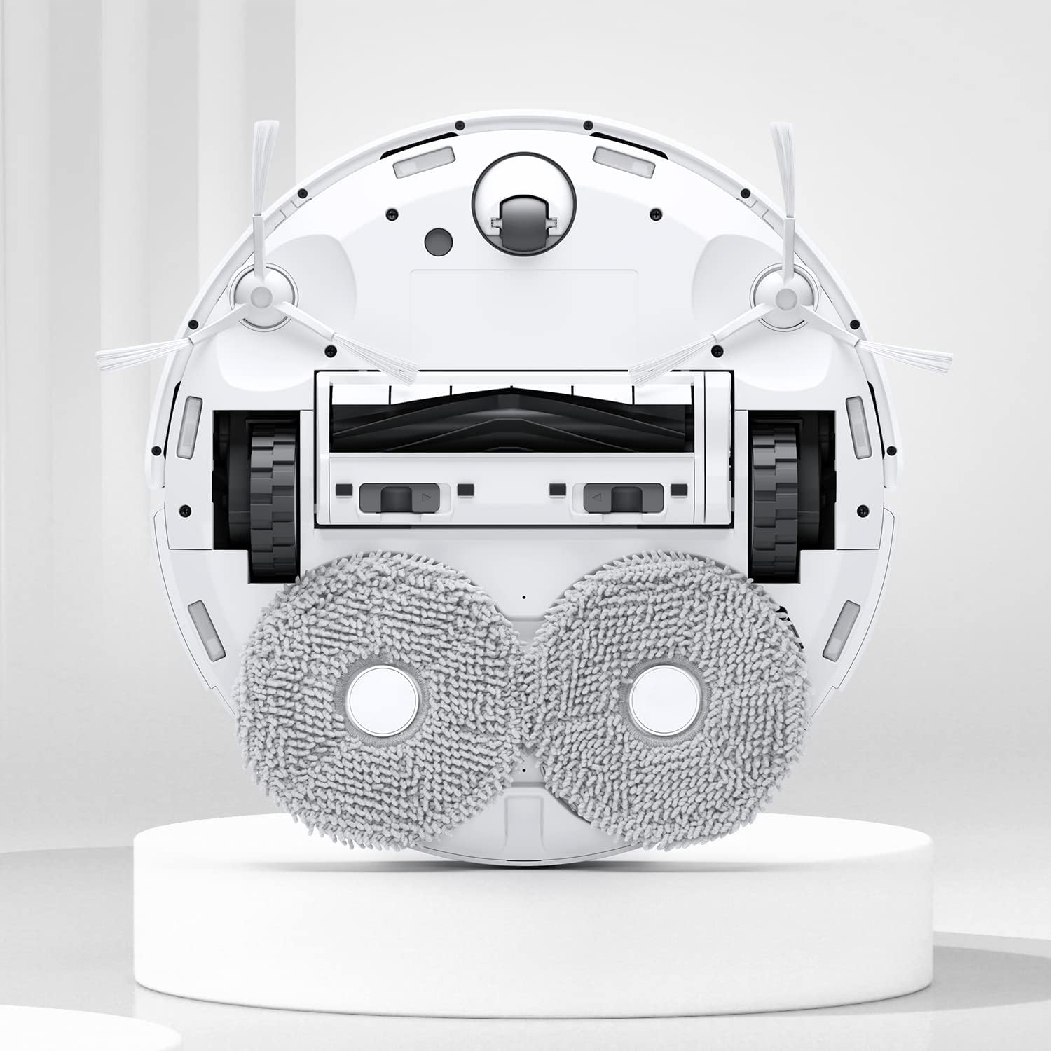 ECOVACS DEEBOT T20 OMNI Robot Aspirapolvere Lavapavimenti 6000Pa con Stazione Svuota Polvere e Pulizia Sollevamento